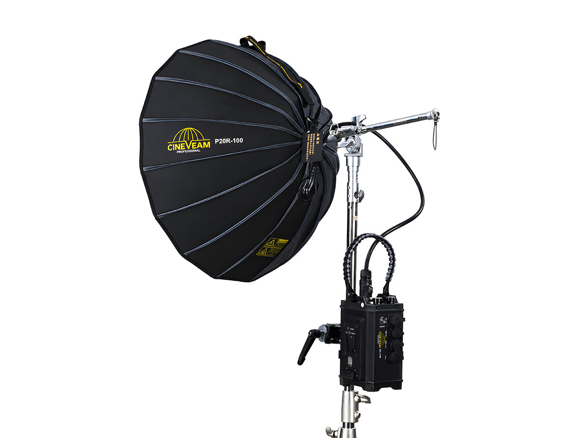 CINEVEAM PROFESSIONAL 2' (61 cm) ROUND RGBWW, DMX, CRMX, App - with case