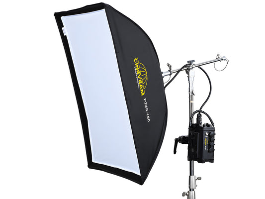 CINEVEAM PROFESSIONAL 2’ X 3’ SQ (61 cm x 92 cm) RGBWW, DMX, CRMX, App - with case
