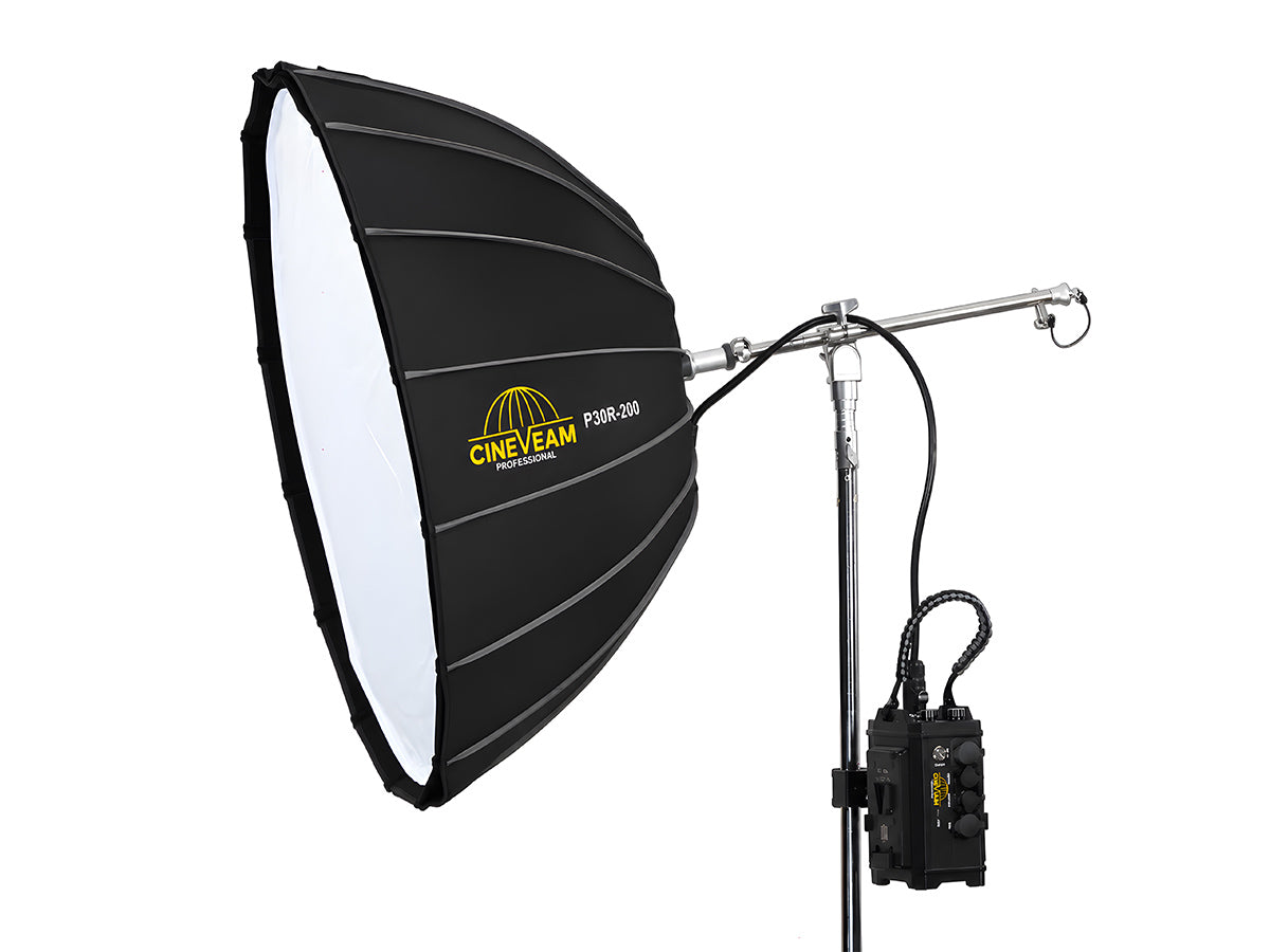 CINEVEAM PROFESSIONAL 3' (92 cm) ROUND RGBWW, DMX, CRMX, App App- with case