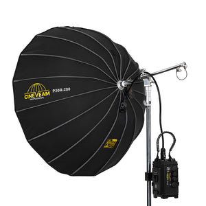 CINEVEAM PROFESSIONAL 3' (92 cm) ROUND RGBWW, DMX, CRMX, App App- with case