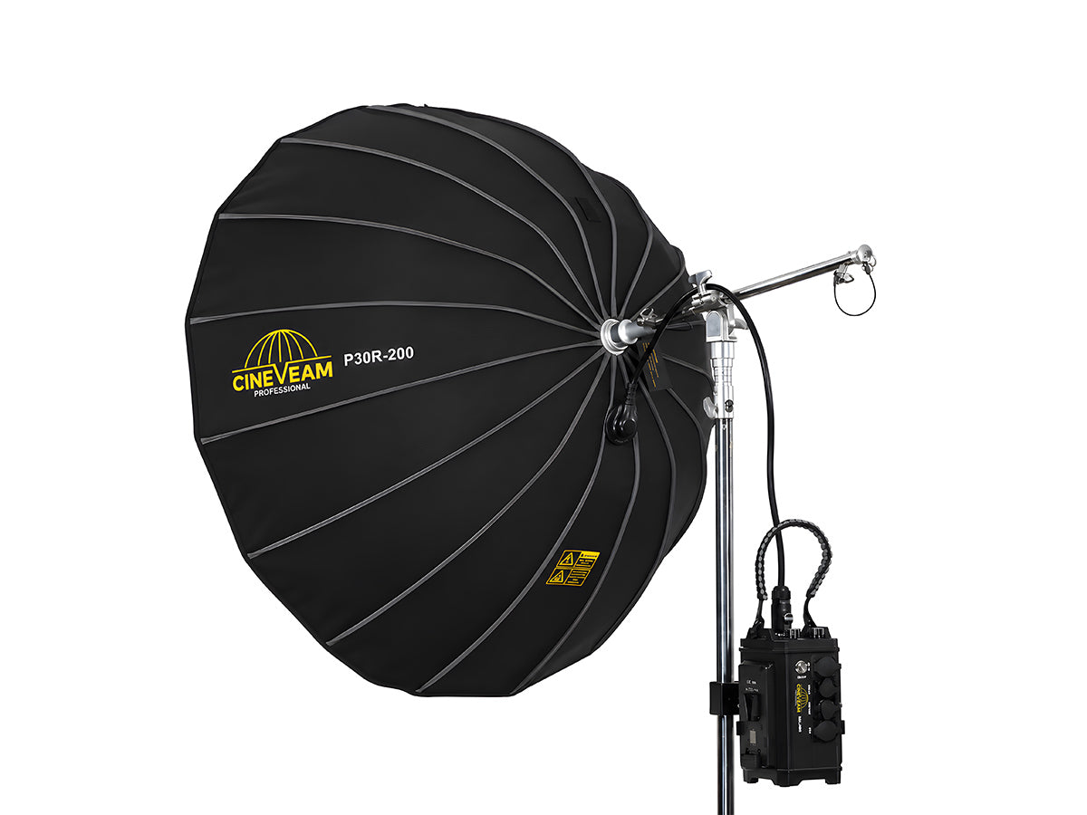 CINEVEAM PROFESSIONAL 3' (92 cm) ROUND RGBWW, DMX, CRMX, App App- with case