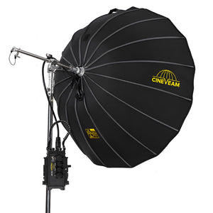 CINEVEAM PROFESSIONAL 3' (92 cm) ROUND RGBWW, DMX, CRMX, App App- with case
