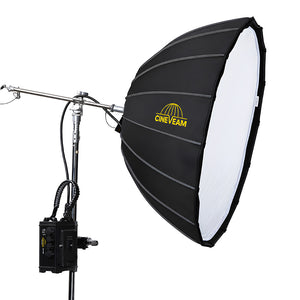 CINEVEAM PROFESSIONAL 3' (92 cm) ROUND RGBWW, DMX, CRMX, App App- with case