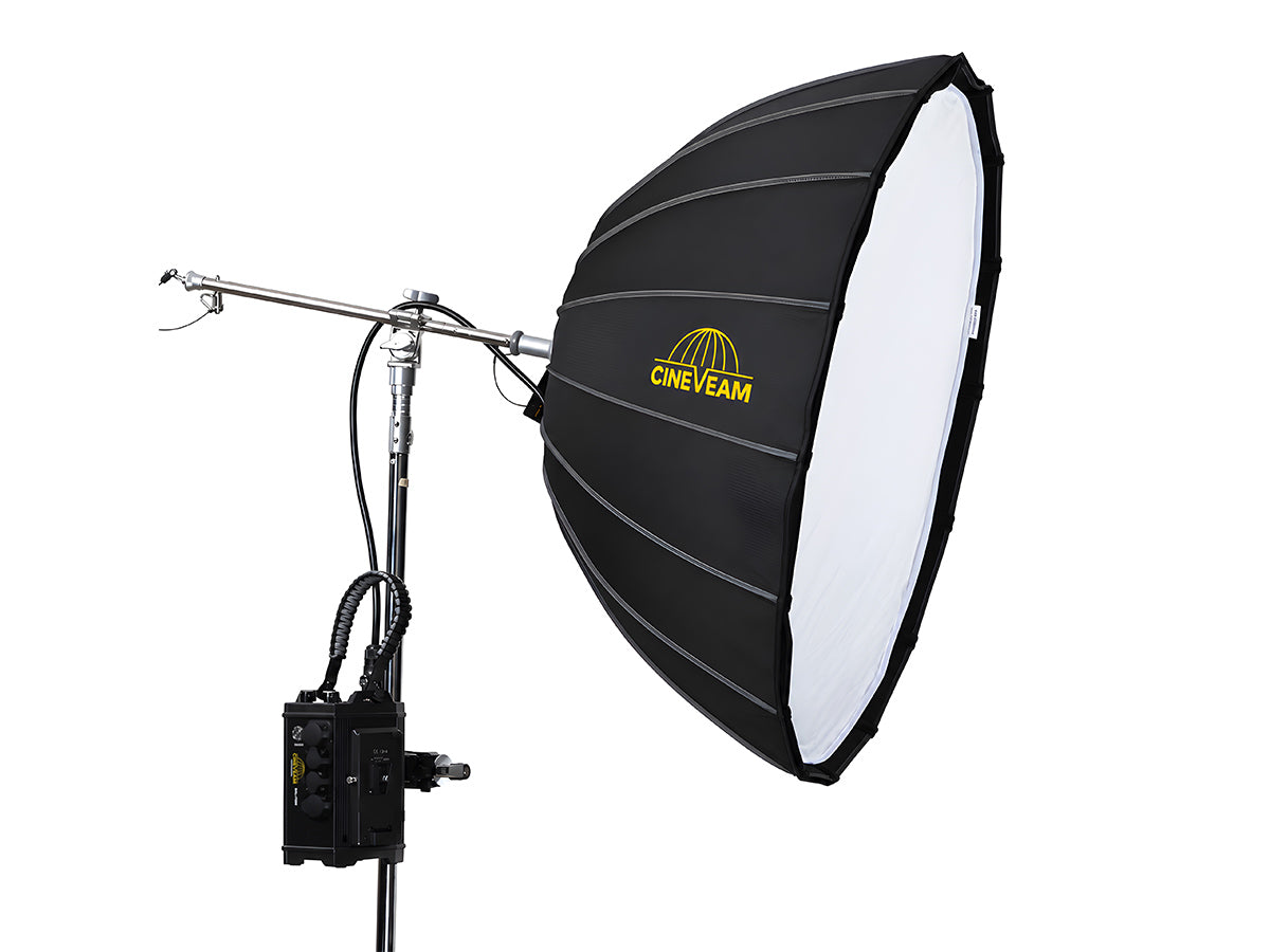 CINEVEAM PROFESSIONAL 3' (92 cm) ROUND RGBWW, DMX, CRMX, App App- with case