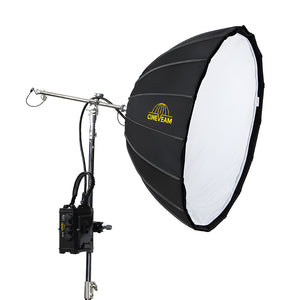 CINEVEAM PROFESSIONAL 3' (92 cm) ROUND RGBWW, DMX, CRMX, App App- with case