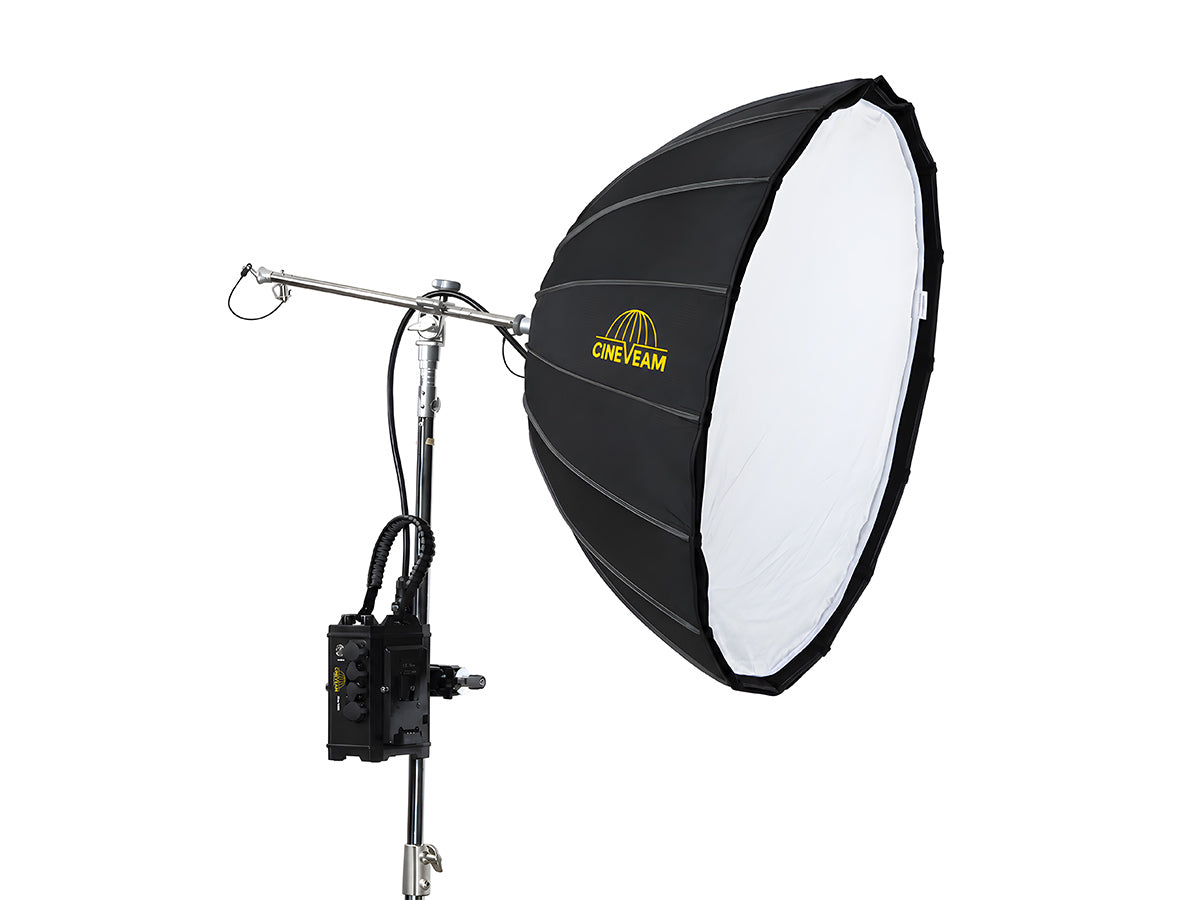 CINEVEAM PROFESSIONAL 3' (92 cm) ROUND RGBWW, DMX, CRMX, App App- with case