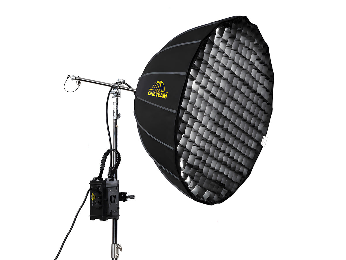 CINEVEAM PROFESSIONAL 3' (92 cm) ROUND RGBWW, DMX, CRMX, App App- with case