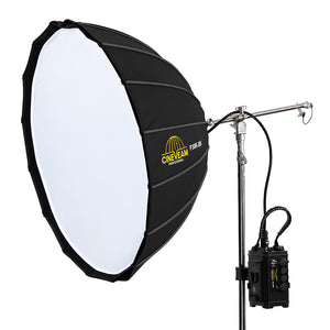 CINEVEAM PROFESSIONAL 3' (92 cm) ROUND RGBWW, DMX, CRMX, App App- with case