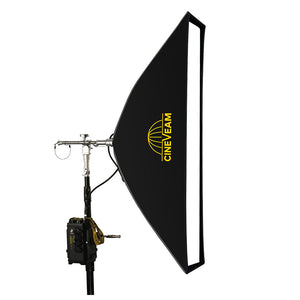CINEVEAM STUDIO 1’ X 4’ SQ (31 cm x 122 cm)  BI, DMX, CRMX, App - with case
