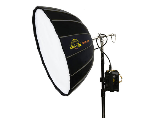 CINEVEAM STUDIO 3' (92 cm) ROUND BI, DMX, CRMX, App App- with case