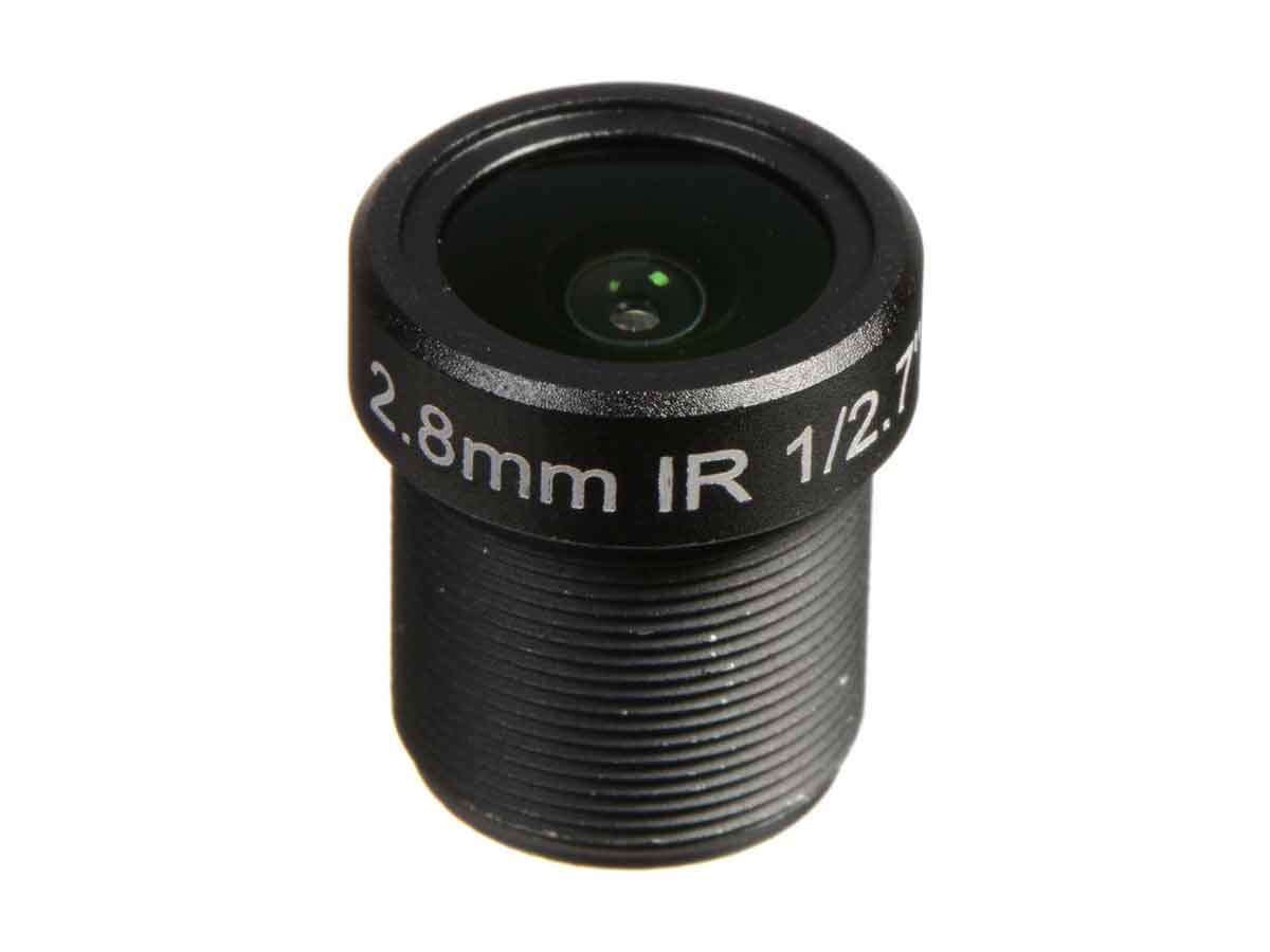 Marshall Electronics 2.8mm f/2.0 M12 3MP IR Lens for CV502-WPMB/WPM