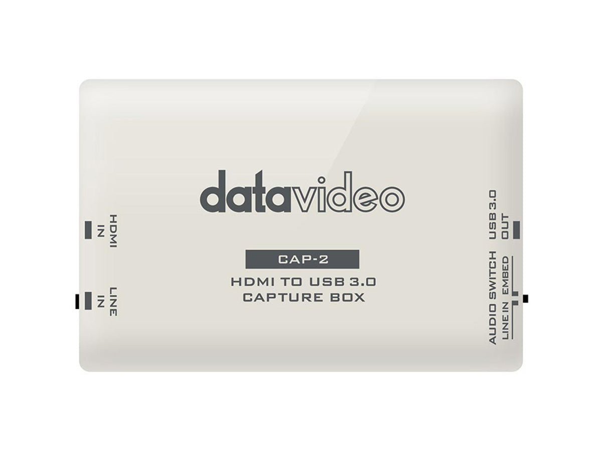 Datavideo CAP-2 | HDMI to USB 3.0 Capture Box