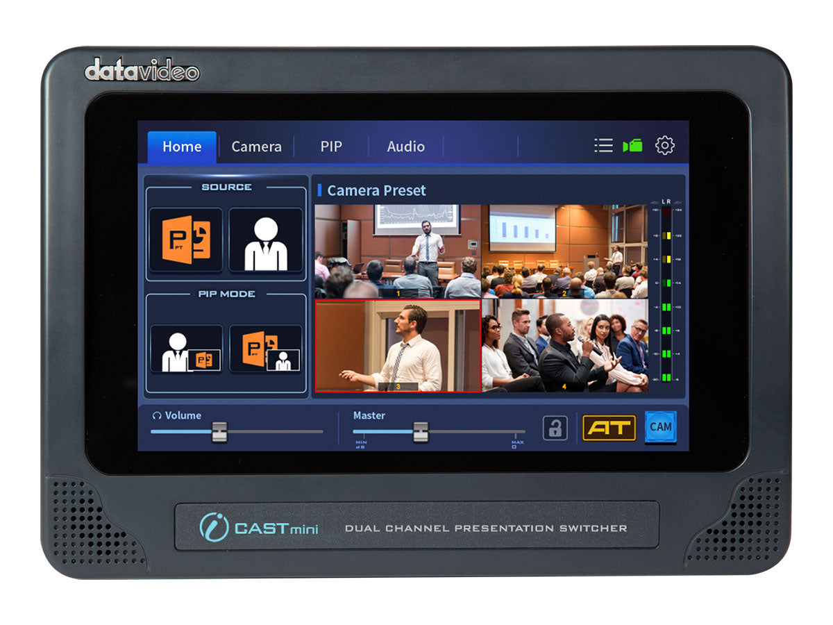 Datavideo iCAST Mini - 4K Dual Channel Presentation Switcher