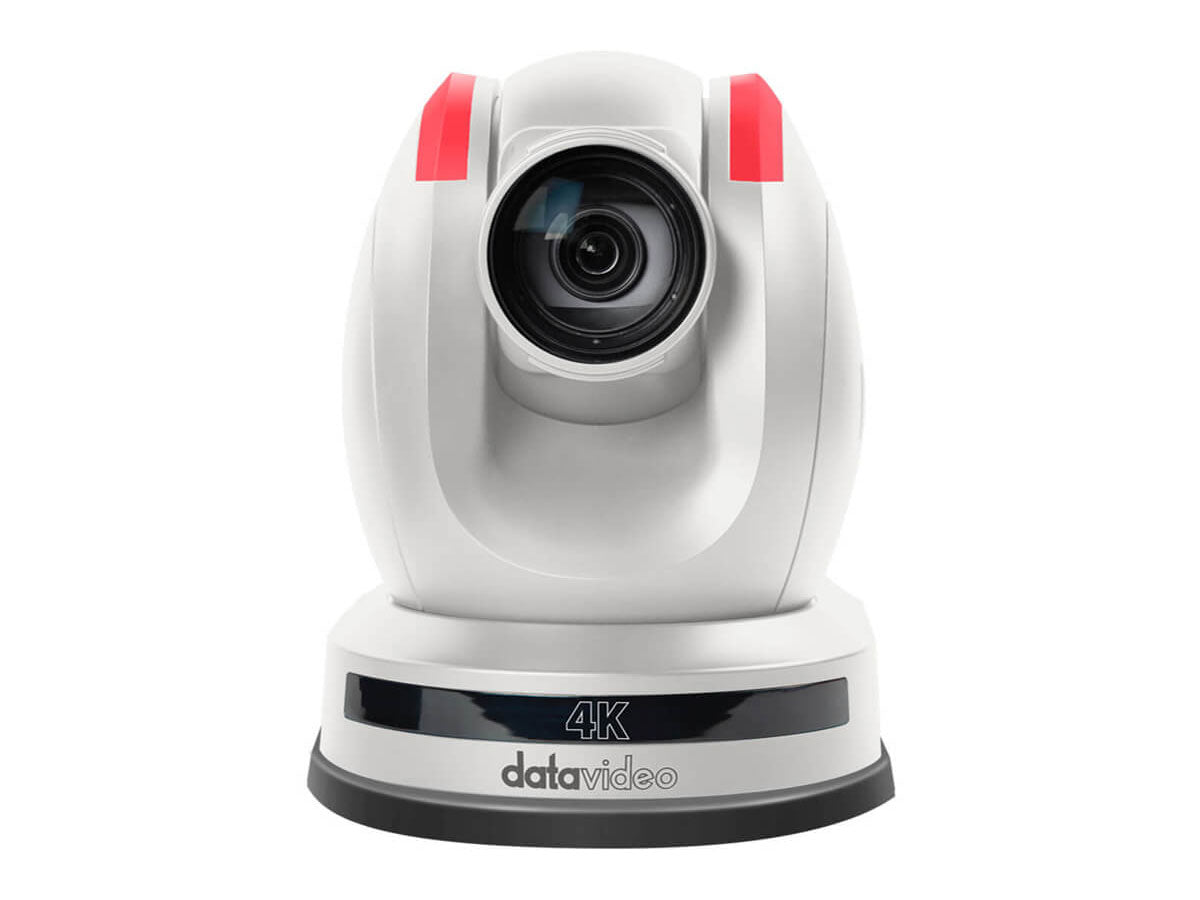 Datavideo PTC-285T 4K Auto Tracking PTZ Camera with HDBaseT - White