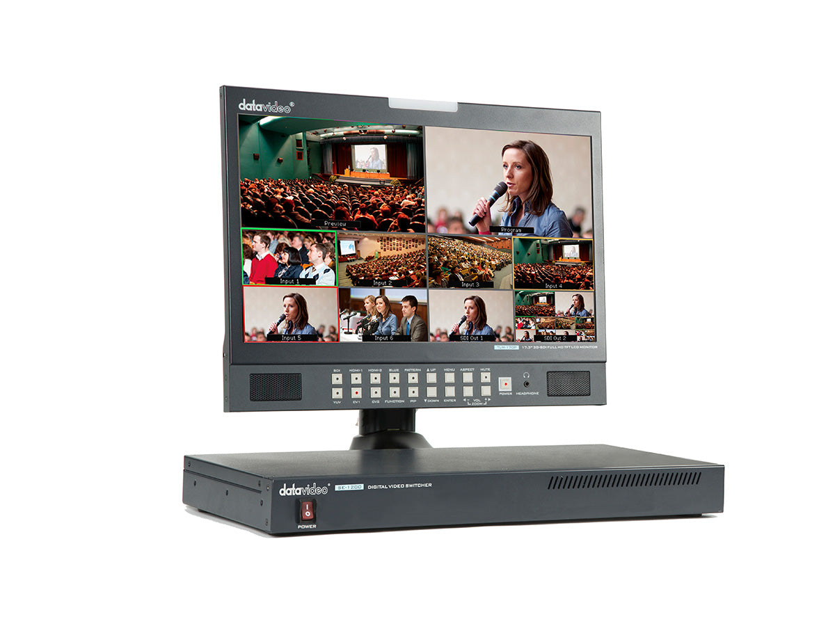Datavideo SE-1200MU 6 Input Rackmount HD Mixer