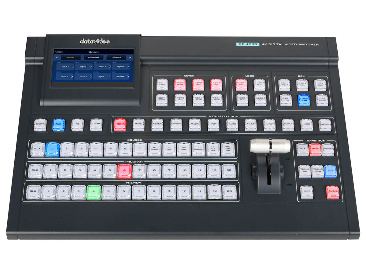 Datavideo SE-4000 4K 8-Channel Digital Video Switcher