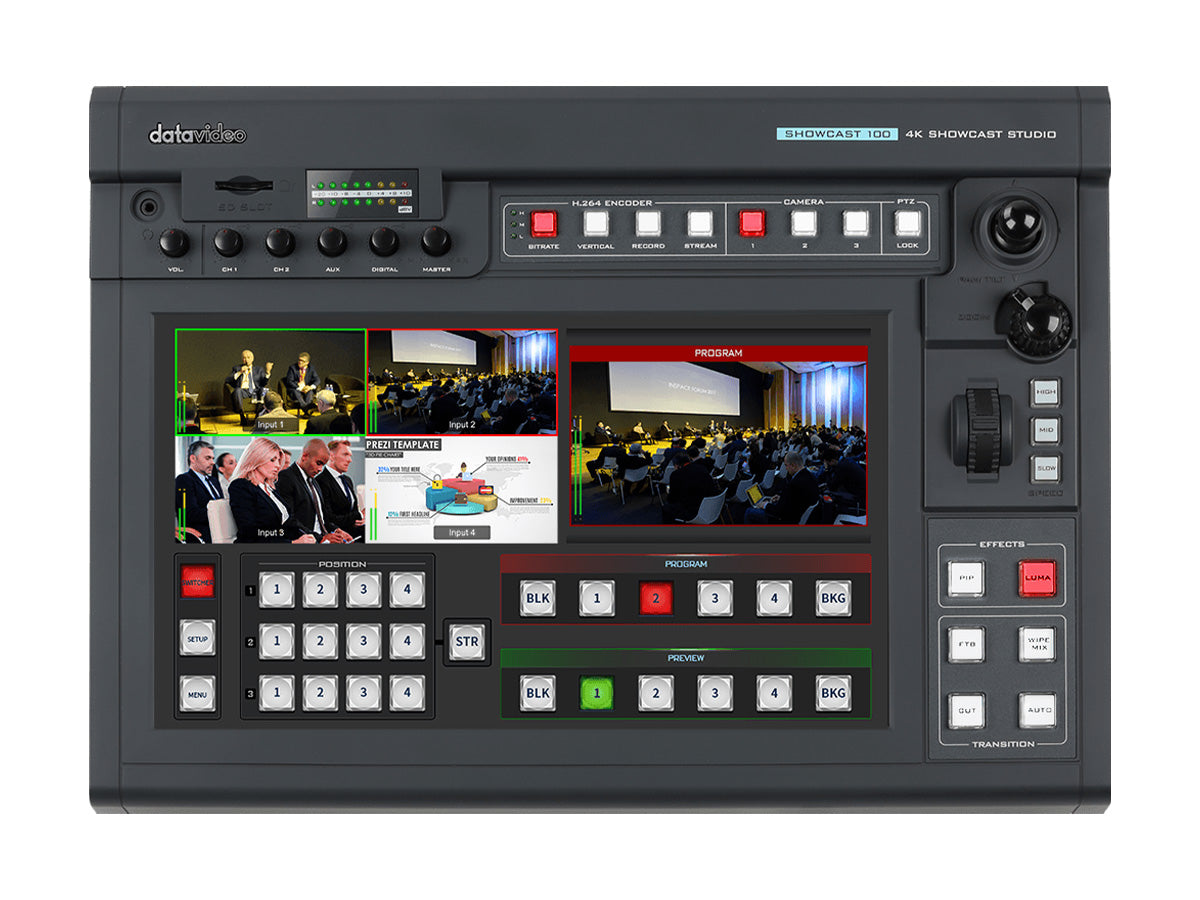 Datavideo 4K SHOWCAST Streaming Studio