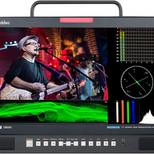 Datavideo TLM-170KM 17-inch ScopeView Production Monitor - 1U Foldable Rackmount