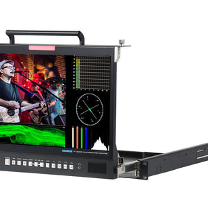 Datavideo TLM-170KM 17-inch ScopeView Production Monitor - 1U Foldable Rackmount