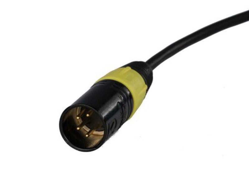 Dedolight Coiled XLR Cable 1.3m 4pin XLR Connector