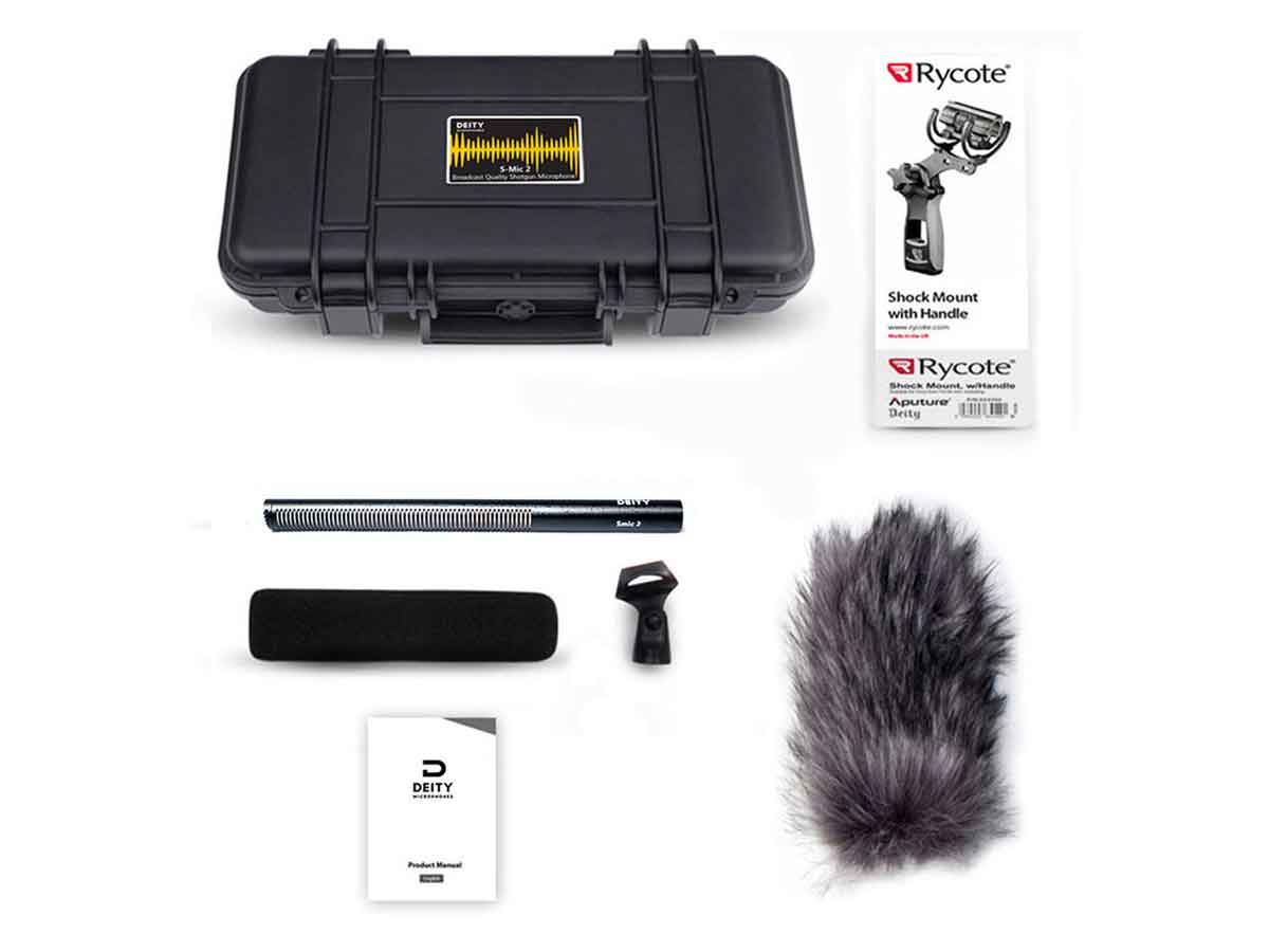 Deity Microphones S-Mic 2 Shotgun Microphone and Location Kit