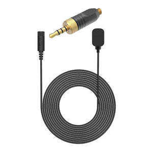 Deity Microphones W.Lav DA35 Bundle Omnidirectional Lavalier Microphone with Microdot to Locking 3.5mm Adapter