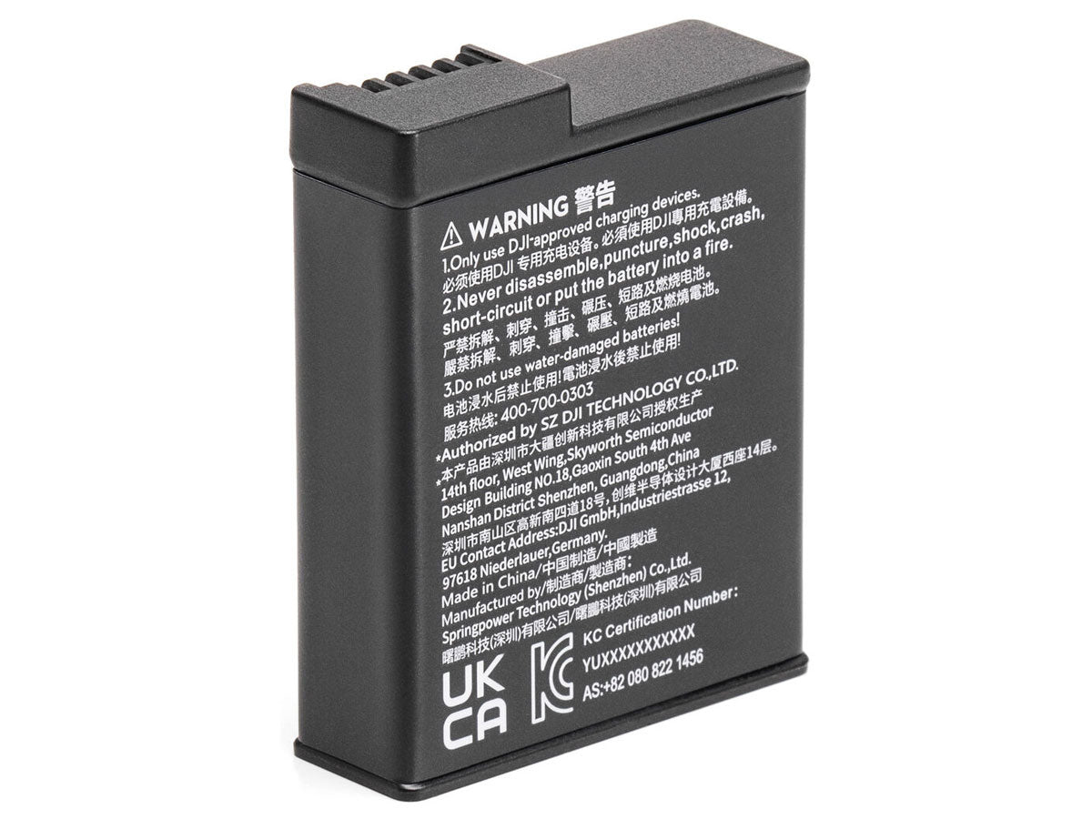 DJI Osmo Action 3 Extreme Battery