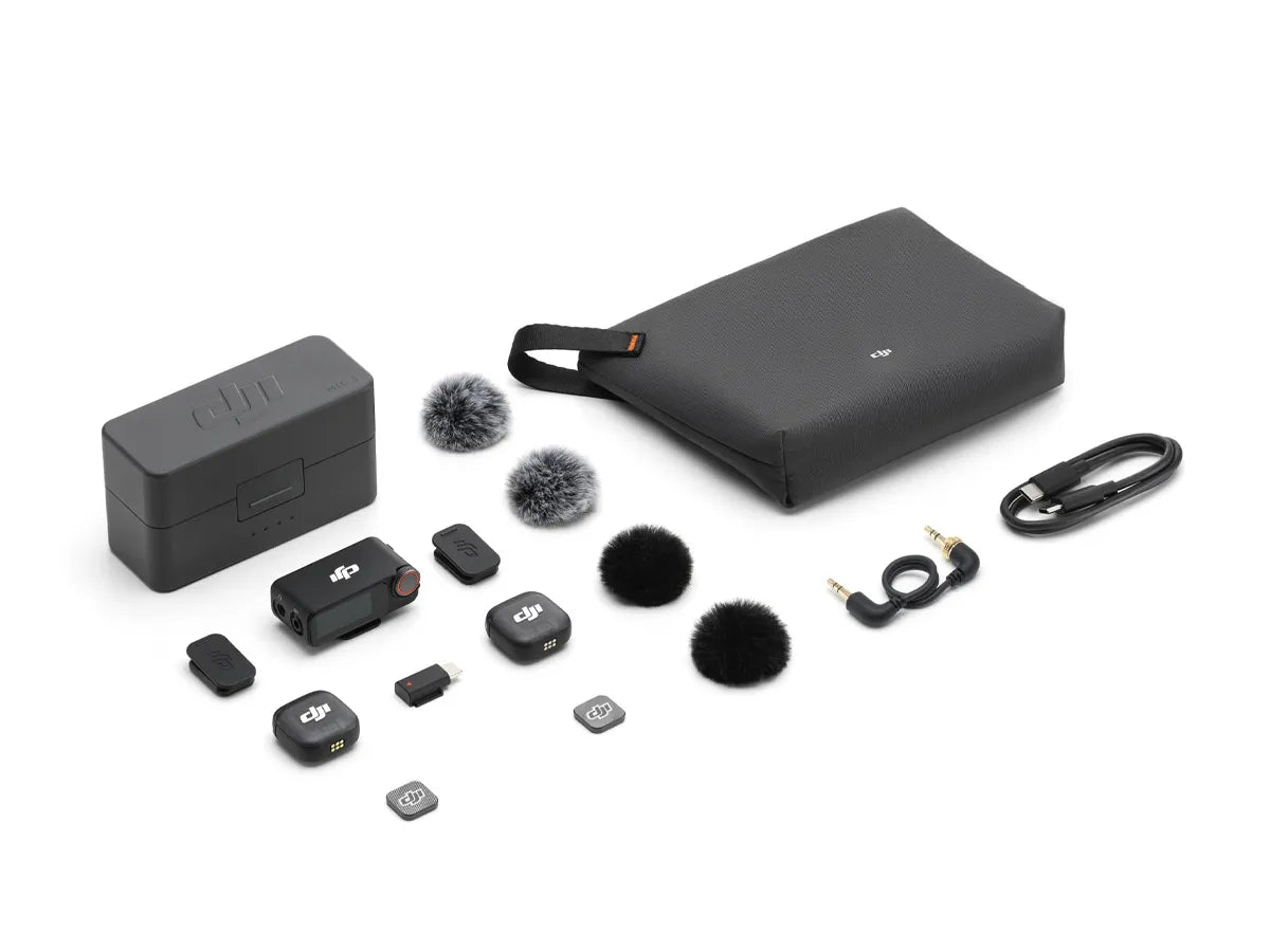 DJI Mic 3 (2 TX + 1 RX + Charging Case)