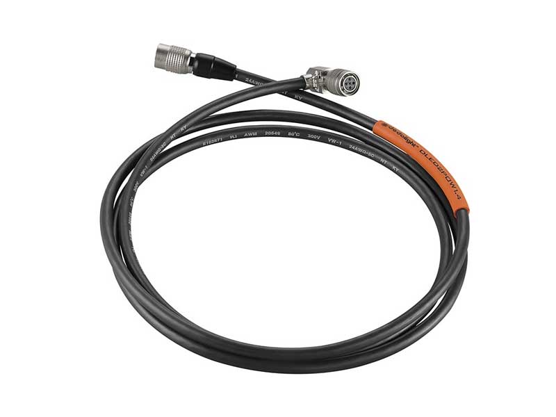 Dedolight DT2-BAT / DT2-BI-BAT Cable to Light Head, 140cm Long