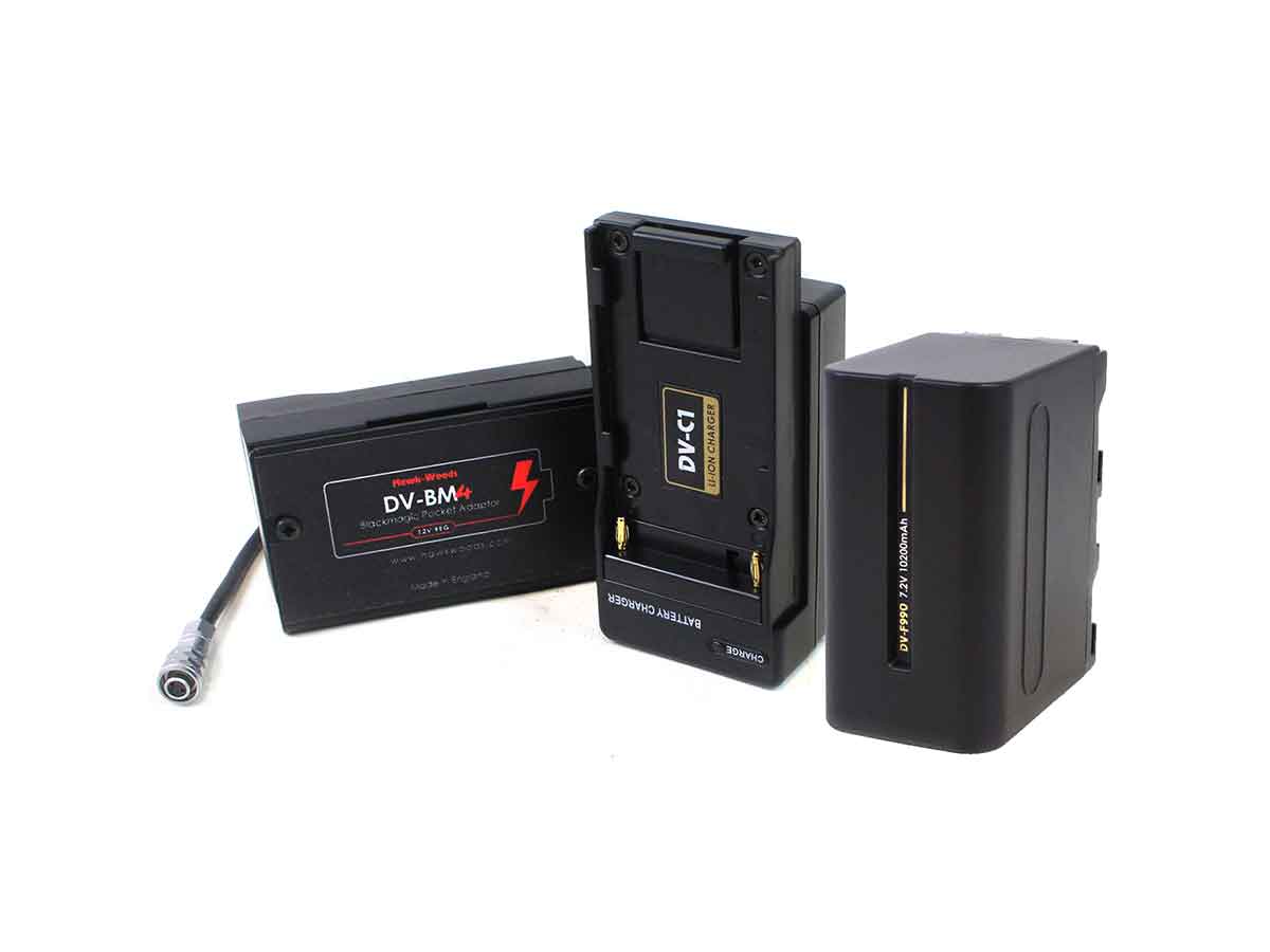 Hawk-Woods DV-K1 Blackmagic Pocket 4K Power Adaptor Kt