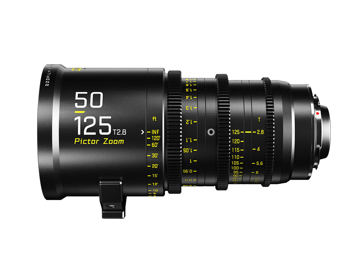 DZOFILM 50-125MM T2.8 Pictor Zoom Super35 Cinema Lens (PL/EF Mount, Black)