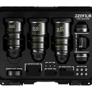 DZOFILM Pictor 12-25 / 20-55 / 50-125mm Kit - Black