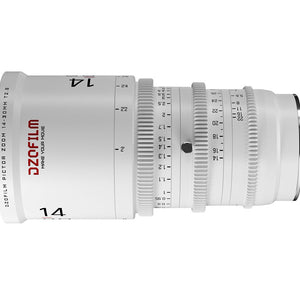 DZOFILM Pictor 14-30mm T2.8 Cine Zoom Lens - PL & EF Mount (White)