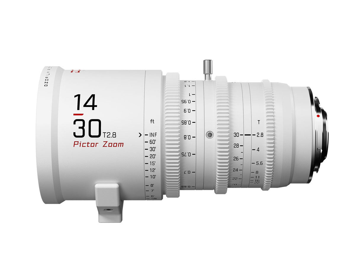 DZOFILM Pictor 14-30mm T2.8 Cine Zoom Lens - PL & EF Mount (White)
