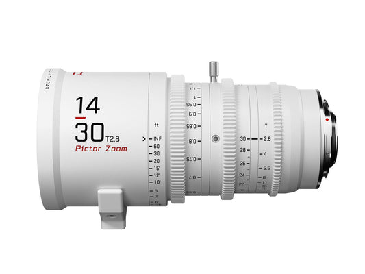 DZOFILM Pictor 14-30mm T2.8 Cine Zoom Lens - PL & EF Mount (White)
