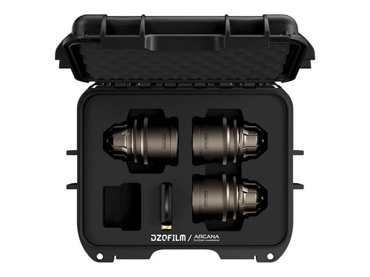 DZOFILM Arcana 1.5x 3-Lens Set - 35/42/75mm (PL Mount, Imperial)