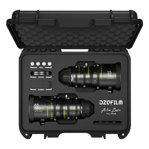 DZOFILM Arles Zoom - 25-75 / 65 - 180mm Lens Set (PL Mount, Imperial)