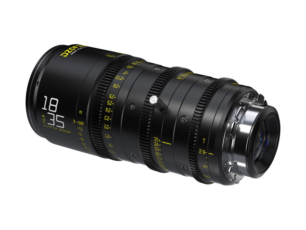 DZOFILM CATTA ACE 18-35mm T2.9 Full Frame Cine Zoom Lens - PL/EF Interchangeable Mount