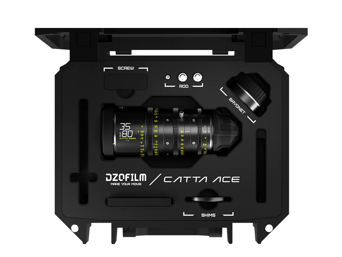 DZOFILM CATTA ACE 35-80mm T2.9 Full Frame Cine Zoom Lens EF/PL Mount
