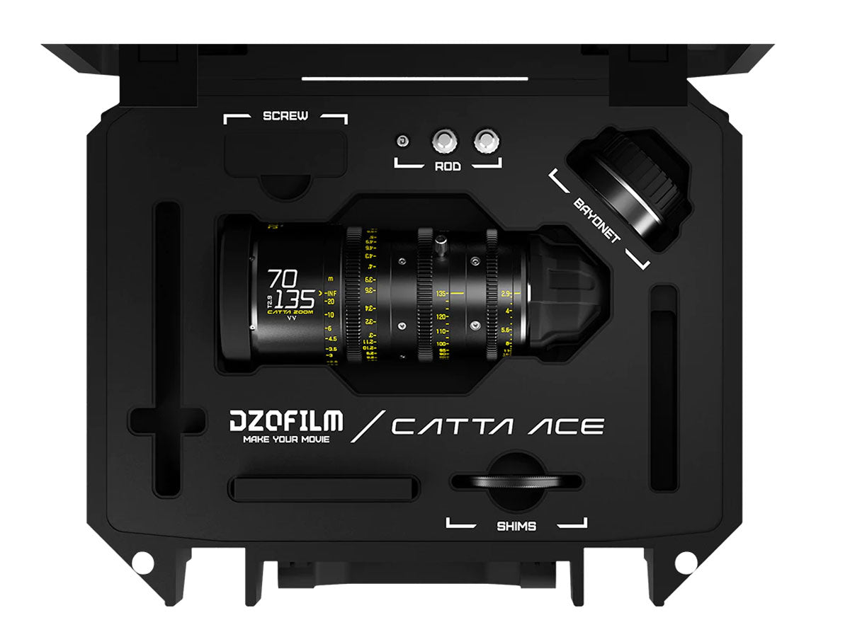 DZOFILM CATTA ACE 70-135mm T2.9 Full Frame Cine Zoom Lens EF/PL Mount