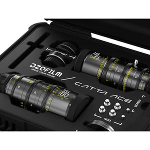 DZOFILM CATTA ACE 18-35 & 35-80mm T2.9 Lens Bundle - PL/EF Interchangeable Mount