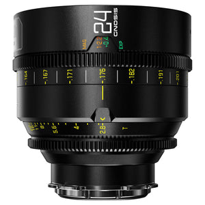 DZOFilm Gnosis 24mm T2.8 Macro Lens (LPL with PL & EF Mounts) - Metric