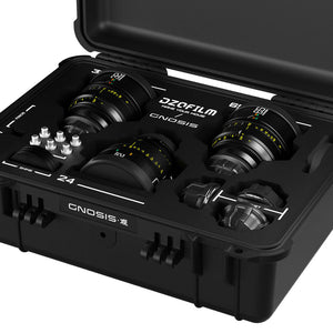 DZOFilm 24, 32, 65mm T2.8 Gnosis Macro Prime 3-Lens Kit (LPL with PL & EF Mounts) - Imperial