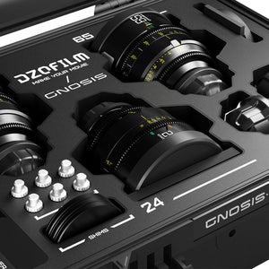 DZOFilm 24, 32, 65mm T2.8 Gnosis Macro Prime 3-Lens Kit (LPL with PL & EF Mounts) - Imperial