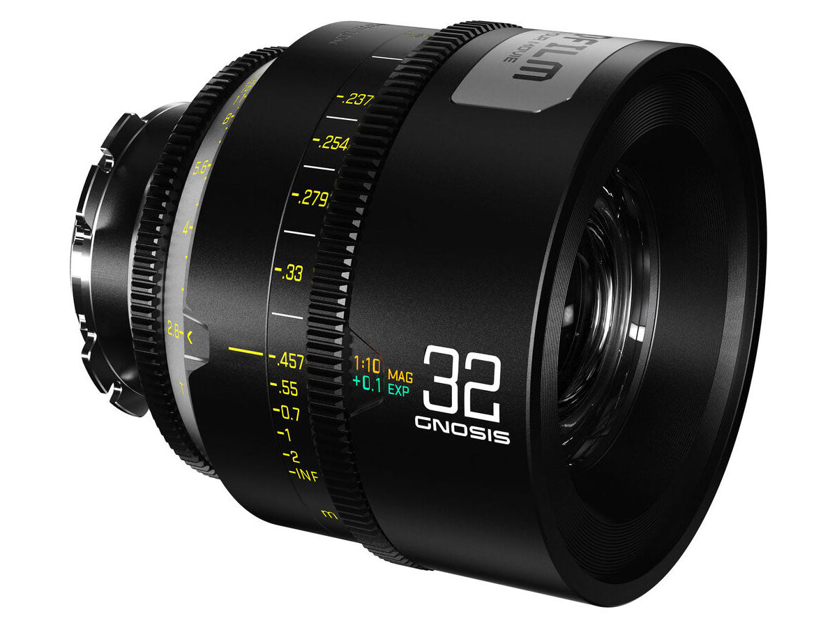DZOFILM 32mm T2.8 Gnosis Macro Prime Lens (LPL with PL & EF Mounts) - Imperial