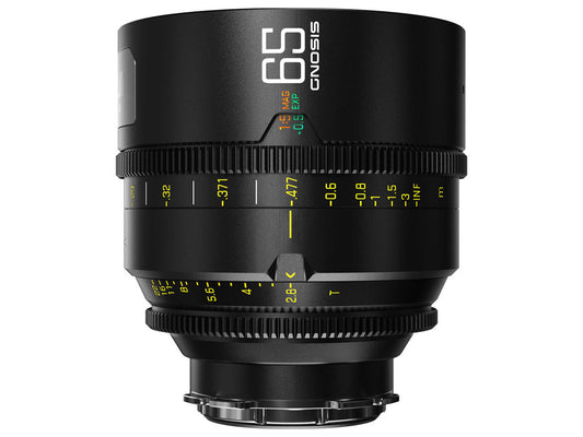 DZOFILM 65mm T2.8 Gnosis Macro Prime Lens (LPL with PL & EF Mounts) - Imperial