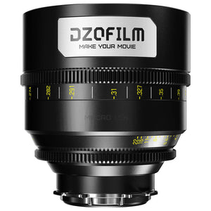 DZOFILM 90mm T2.8 Gnosis Macro Prime Lens (LPL with PL & EF Mounts) - Imperial