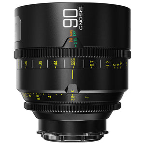 DZOFILM 90mm T2.8 Gnosis Macro Prime Lens (LPL with PL & EF Mounts) - Metric