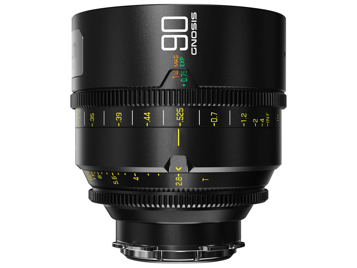 DZOFILM 90mm T2.8 Gnosis Macro Prime Lens (LPL with PL & EF Mounts) - Metric