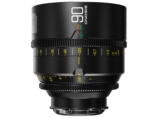 DZOFILM 90mm T2.8 Gnosis Macro Prime Lens (LPL with PL & EF Mounts) - Imperial